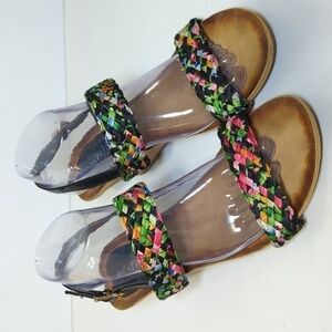 Patrizia by Spring Step Ayandella Mid Wedge Sandals woman's 9   EU 40